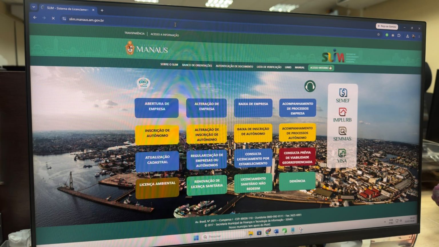 Abertura de empresas e novos alvarás ficam suspensos em Manaus até segunda-feira (27)