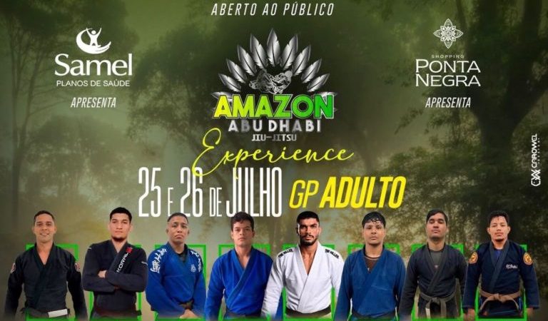 Amazon Abu Dhabi leva jiu-jítsu, defesa pessoal e palestras gratuitas ao Shopping Ponta Negra neste fim de semana