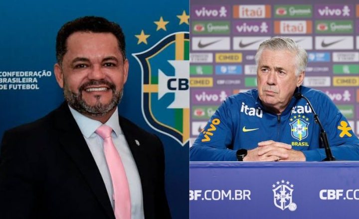 Com apoio de Rozenha, CBF aprova aumento de 20% no salário de Ancelotti após fracasso do Brasil na Copa