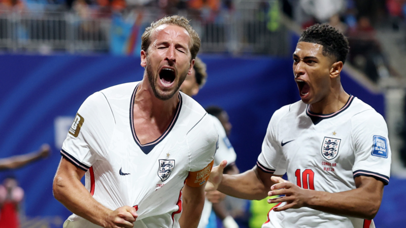 Inglaterra elimina RD Congo com dois gols de Kane e avança às oitavas