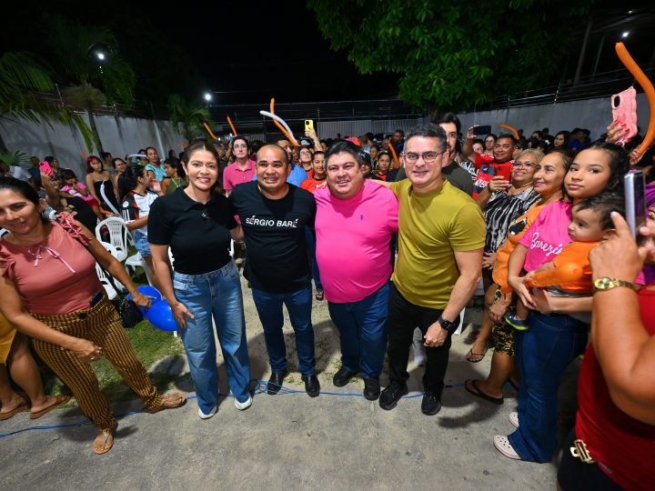 Sérgio Baré apresenta David Almeida às principais lideranças da Colônia Santo Antônio e reforça apoio na Zona Norte
