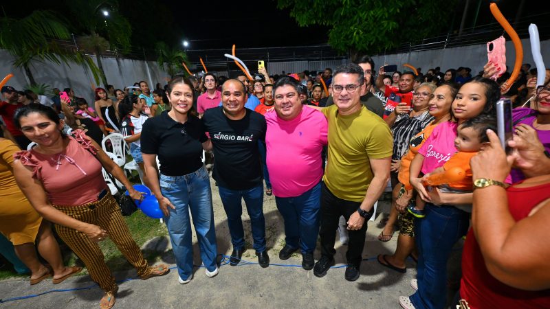 Sérgio Baré apresenta David Almeida às principais lideranças da Colônia Santo Antônio e reforça apoio na Zona Norte