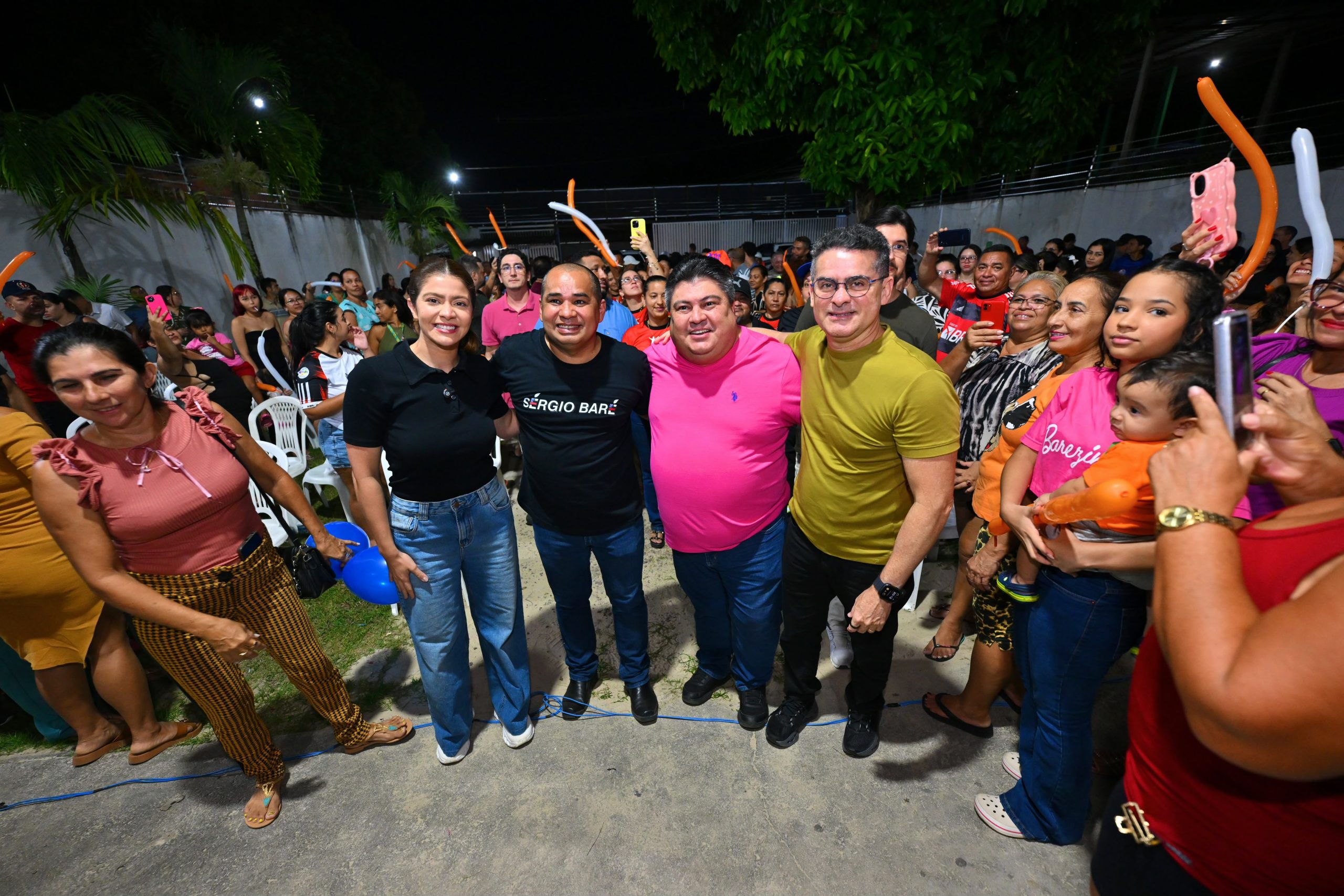 Sérgio Baré apresenta David Almeida às principais lideranças da Colônia Santo Antônio e reforça apoio na Zona Norte