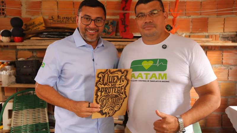 Em visita a paciente transplantado, Wilson Lima ressalta avanço do programa que já realizou mais de 300 transplantes