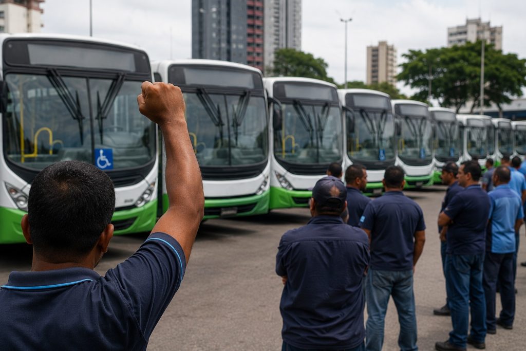 Rodoviários anunciam greve do transporte coletivo em Manaus para a próxima terça-feira (7)