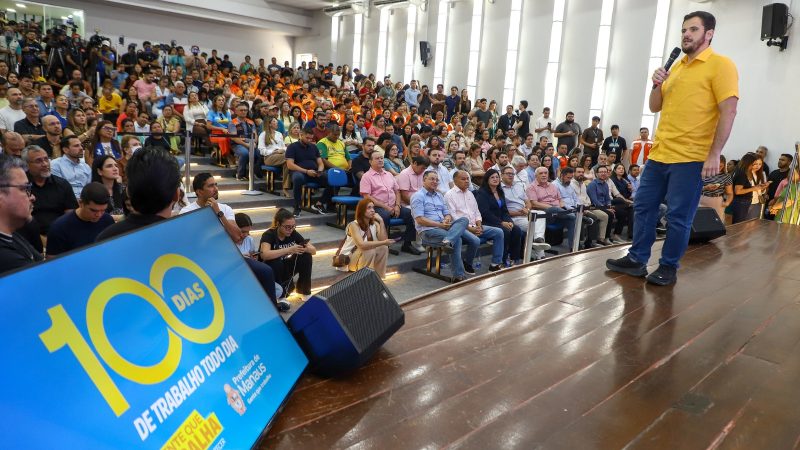 Cem dias de gestão do prefeito Renato Junior marcados por inovação, empregabilidade e impacto na economia popular