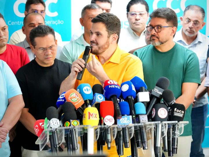 Prefeito Renato Junior afirma que cobrará Estado na Justiça por repasses do Passe Livre Estudantil e que mantém transporte coletivo em dia