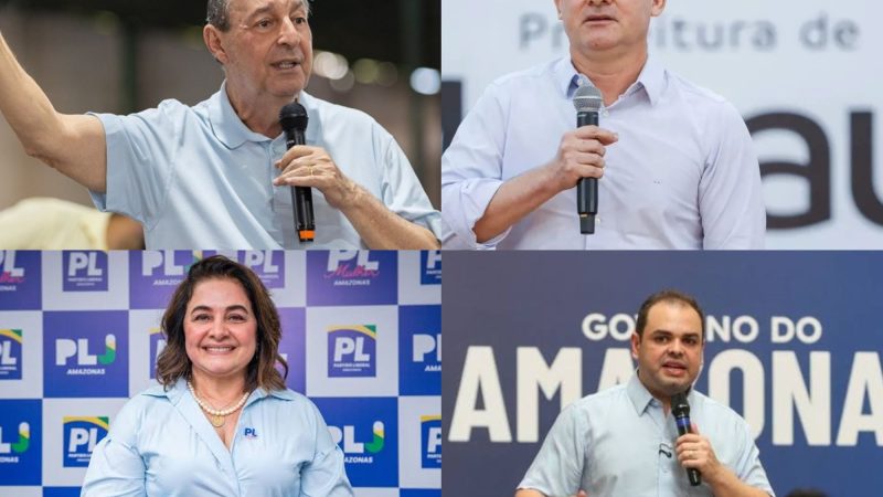 Candidatos ao Governo do AM serão anunciados a partir da próxima semana; confira nomes