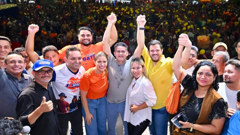 David reúne 4 mil pessoas no Jorge Teixeira e abre nova fase da pré-campanha em Manaus