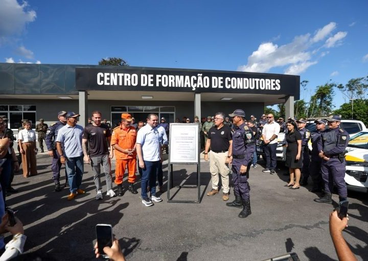 Governador Roberto Cidade inaugura Centro de Formação de Condutores da Polícia Militar do Amazonas