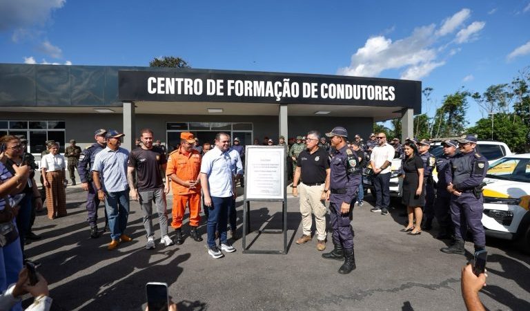 Governador Roberto Cidade inaugura Centro de Formação de Condutores da Polícia Militar do Amazonas