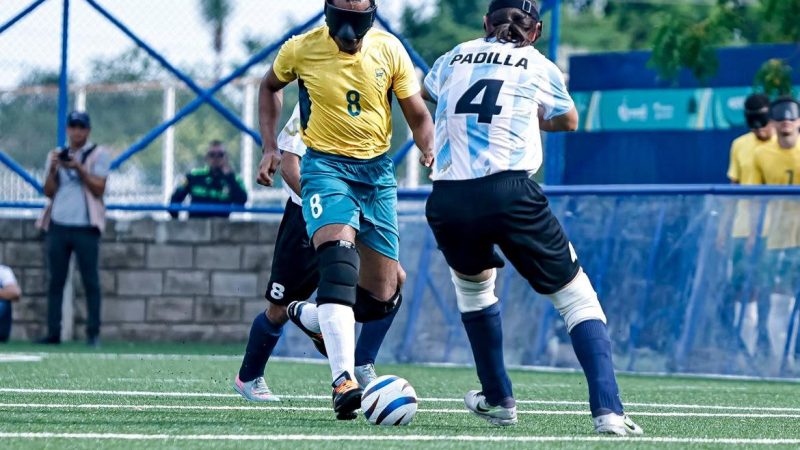 Brasil encerra Jogos Parasul-Americanos com ouro no futebol de cegos