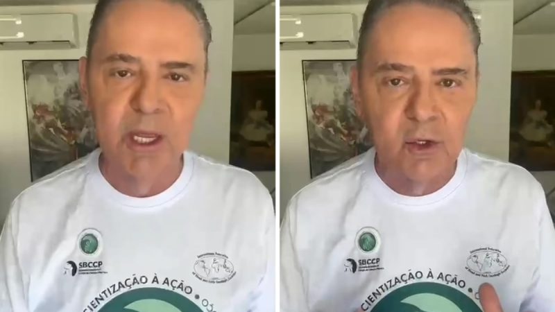 Luís Roberto festeja fim do tratamento contra câncer e faz alerta