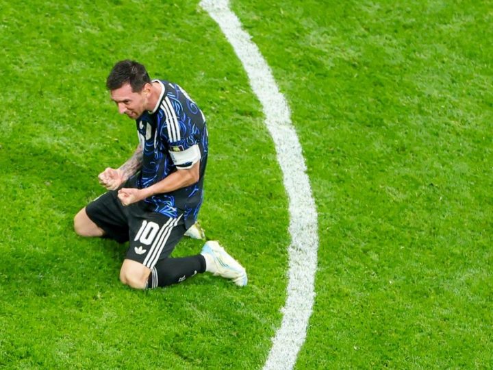 ‘É uma loucura jogar duas finais de Copa seguidas’, diz Messi após vitória da Argentina