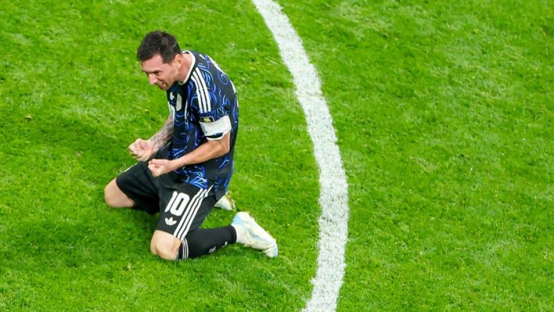 ‘É uma loucura jogar duas finais de Copa seguidas’, diz Messi após vitória da Argentina