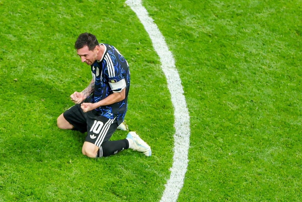 ‘É uma loucura jogar duas finais de Copa seguidas’, diz Messi após vitória da Argentina