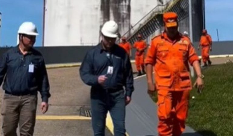 Corpo de Bombeiros encerra operação em tanque de onde vazou gás em Manaus