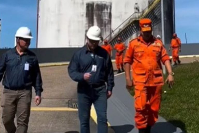 Corpo de Bombeiros encerra operação em tanque de onde vazou gás em Manaus