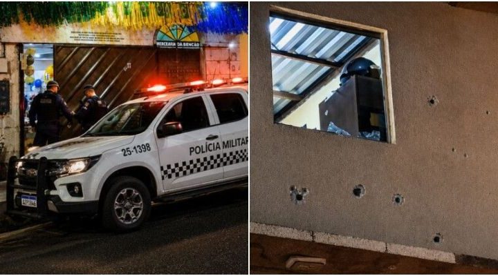 Casa de ex-esposa de PM é alvo de atentado na Compensa