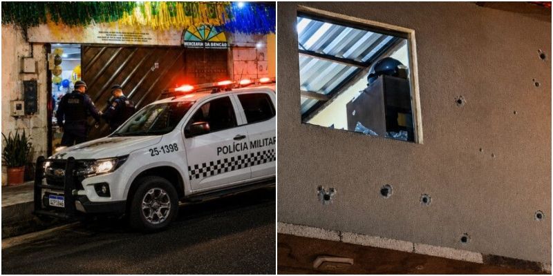 Casa de ex-esposa de PM é alvo de atentado na Compensa