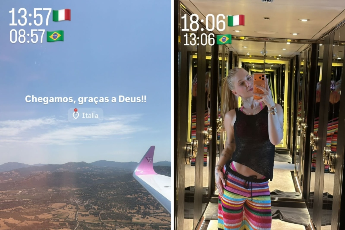 Virginia desembarca na Itália com os filhos em meio à nova polêmica