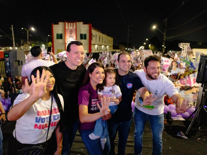 *Brena Dianná e Roberto Cidade unidos pelo bem-estar do povo do Amazonas*
