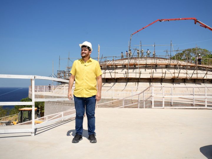 Prefeito Renato Junior vistoria avanço das obras do parque Encontro das Águas Rosa Almeida e destaca o potencial do espaço como novo eixo turístico na zona Leste