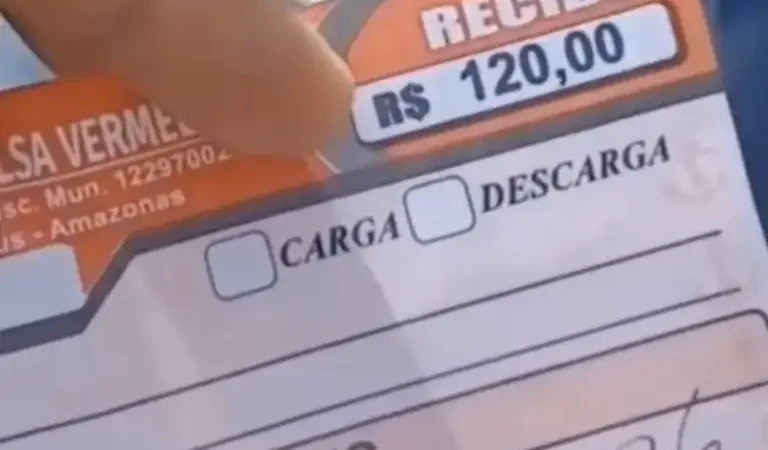 Motorista denuncia ‘máfia das balsas’ que cobra R$ 120 para descarregar caminhão em rua próxima ao Porto de Manaus