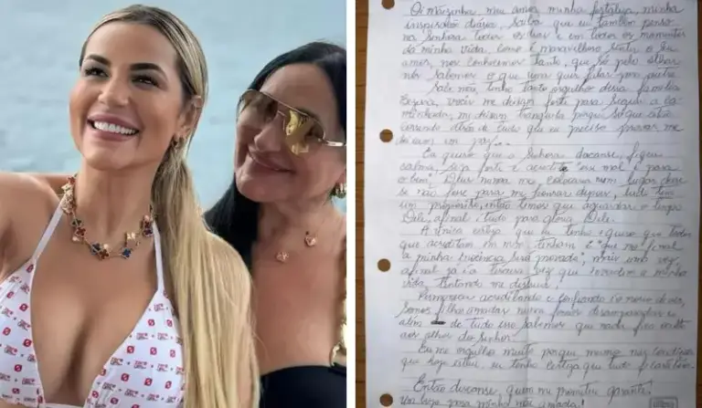 Deolane Bezerra divulga carta escrita na prisão e diz que provará inocência