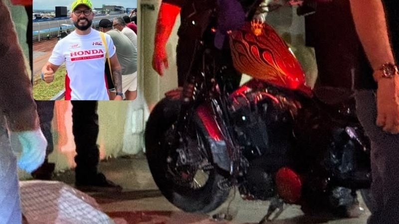 Motociclista perde controle e morre ao bater contra muro em Manaus