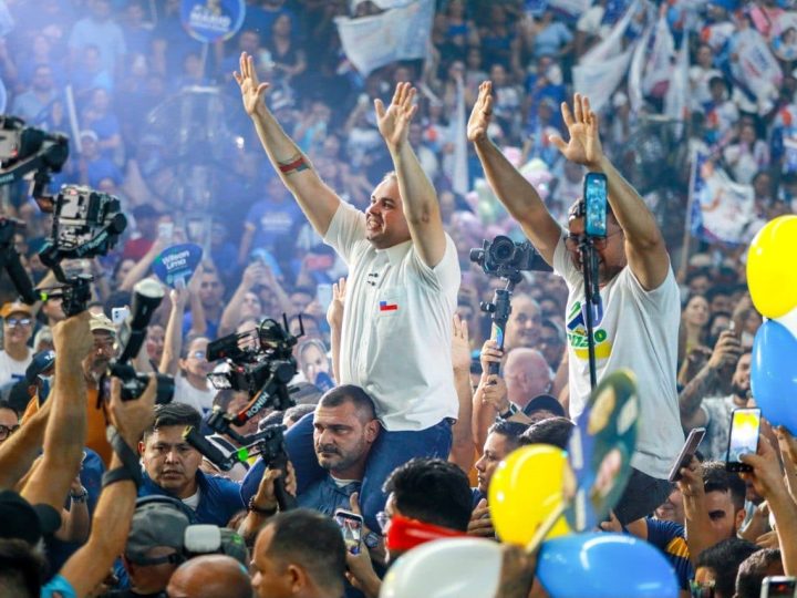 Cidade lança candidatura com Arena lotada e recado à oposição: “Vou responder com trabalho