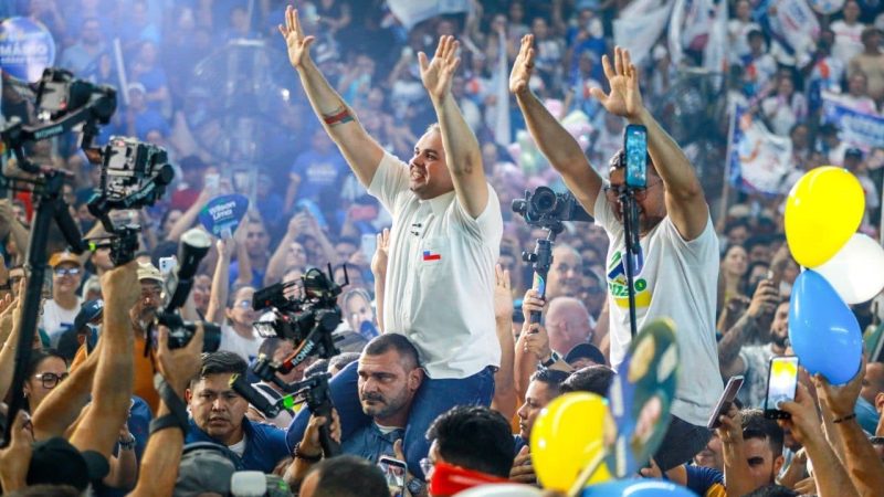 Cidade lança candidatura com Arena lotada e recado à oposição: “Vou responder com trabalho