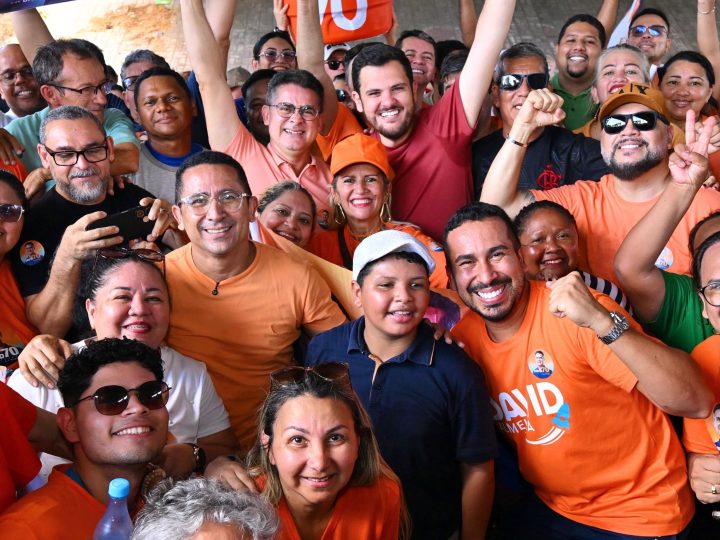 Com 70 pontos de mobilização, David intensifica presença em Manaus e anuncia agenda de viagens ao interior do Amazonas