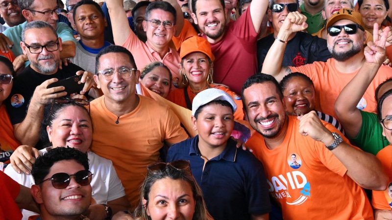 Com 70 pontos de mobilização, David intensifica presença em Manaus e anuncia agenda de viagens ao interior do Amazonas