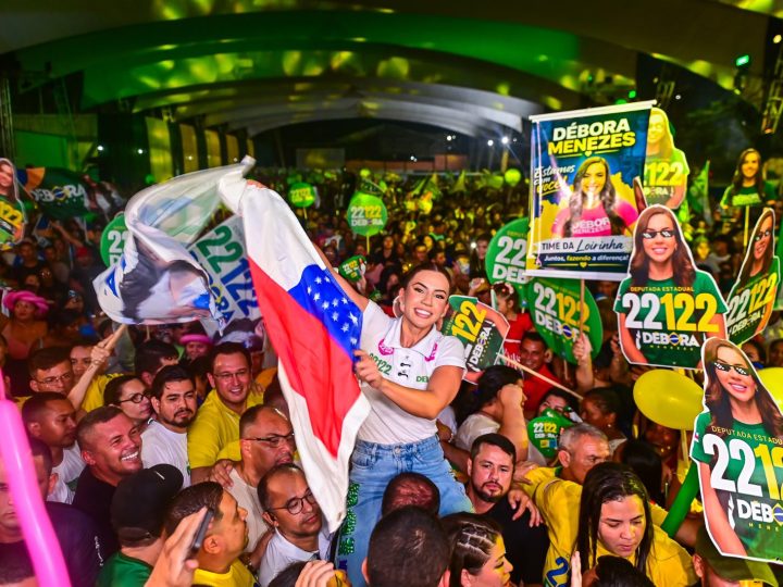 Com mais de 15 mil pessoas no Tarumã Fest, Débora Menezes lança campanha e reafirma compromisso com a defesa das crianças, famílias e das mulheres do Amazonas