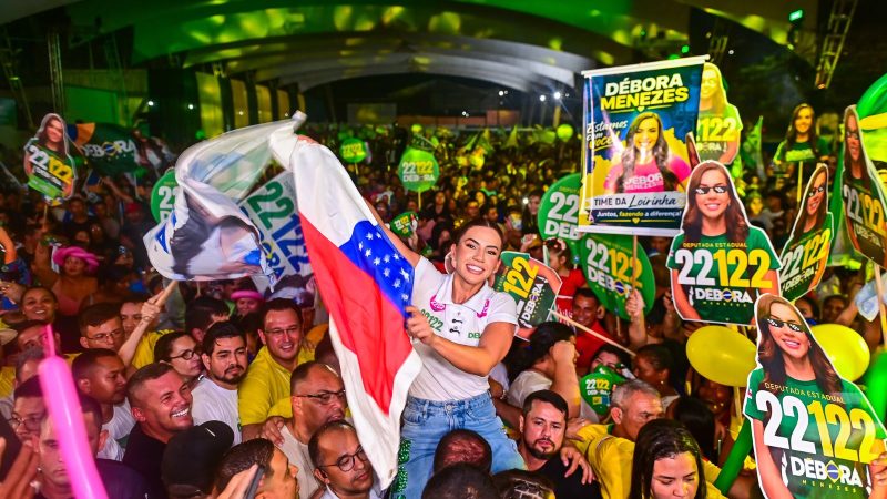 Com mais de 15 mil pessoas no Tarumã Fest, Débora Menezes lança campanha e reafirma compromisso com a defesa das crianças, famílias e das mulheres do Amazonas