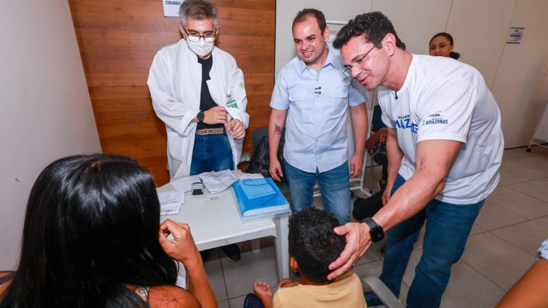 Roberto Cidade fiscaliza início dos mais de 5 mil atendimentos em saúde no Governo Presente