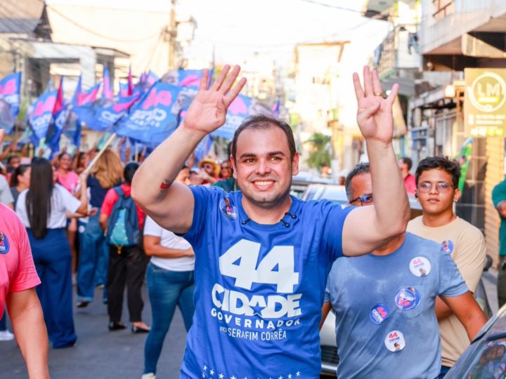 Roberto Cidade leva campanha às ruas do Santo Antônio e reforça compromisso com avanços no Amazonas