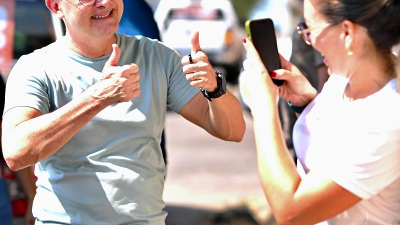 David visita o Alvorada e relembra investimentos na saúde, educação, feiras e infraestrutura