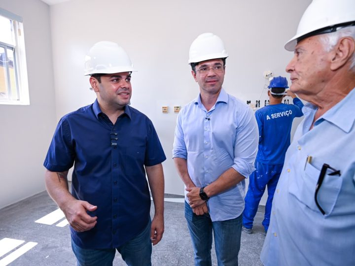 Roberto Cidade vistoria obras de revitalização do SPA Eliameme Rodrigues Mady e do Hospital Tropical