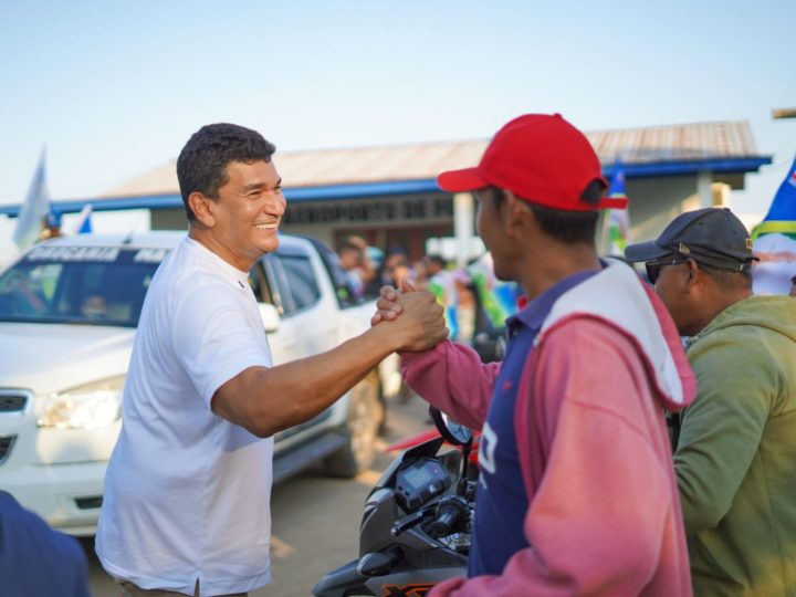 Jesus Alves é recebido como irmão por moradores de Fonte Boa