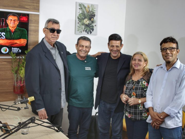 Política, Poder e Você recebe Coronel Bonates e bate recorde de audiência com 1,4 mil espectadores ao vivo
