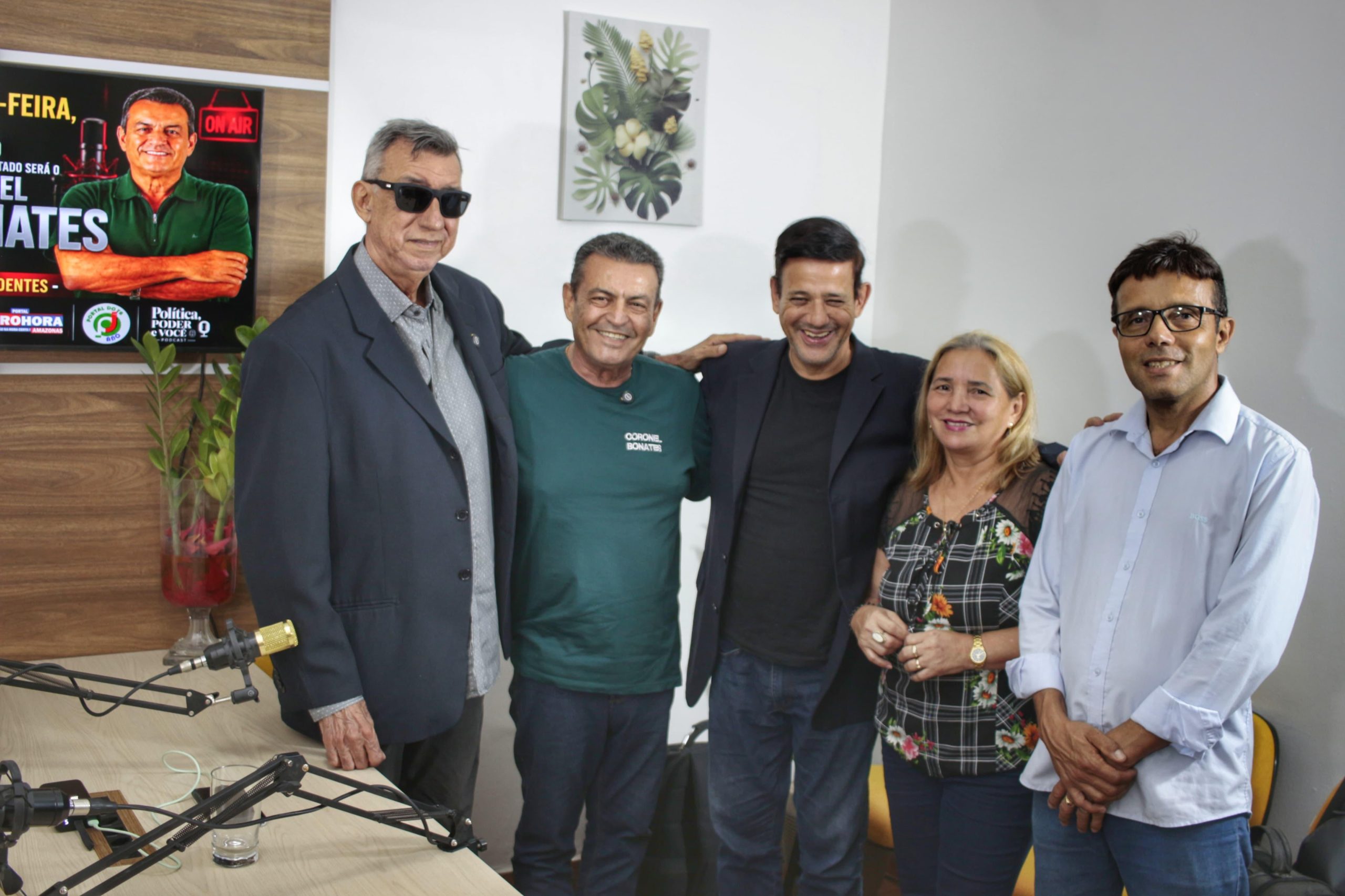 Política, Poder e Você recebe Coronel Bonates e bate recorde de audiência com 1,4 mil espectadores ao vivo