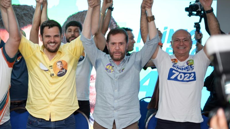 Trinca do Bem”, diz Renato Junior ao declarar apoio à reeleição de Plínio Valério e à candidatura de Coronel Menezes