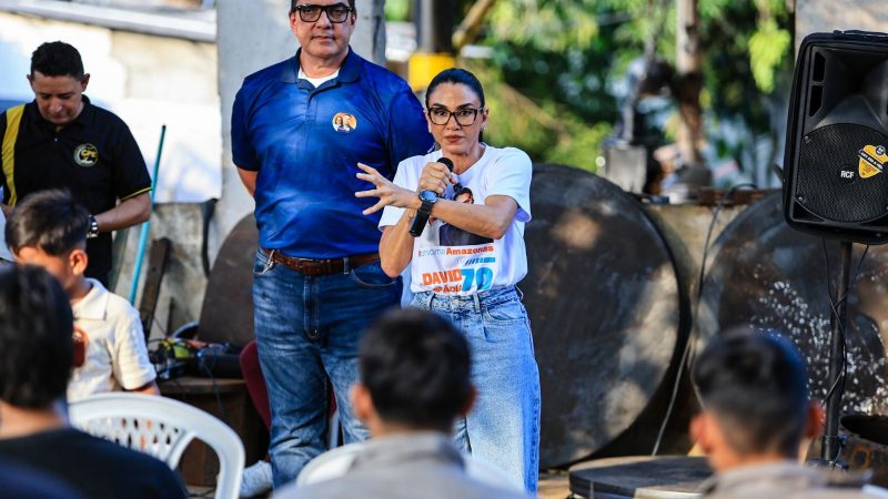 Dra. Shádia, vice de David, defende política próxima da população e reforça mobilização do 70 nas ruas de Manaus