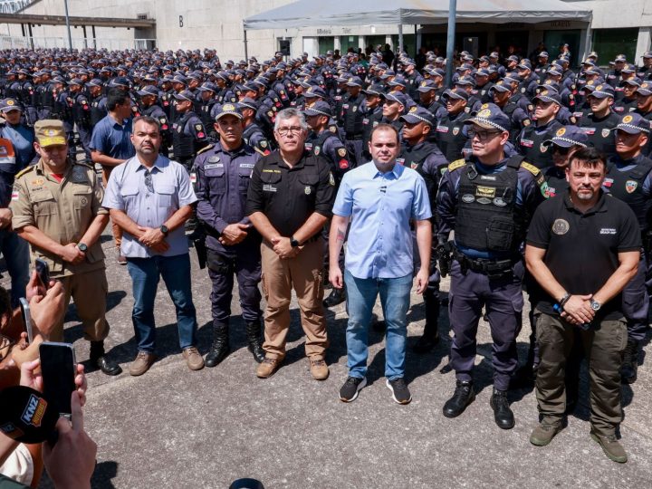 Governador Roberto Cidade lança Operação Bairro Seguro e Ocupação e reforça efetivo com mais de 500 alunos soldados
