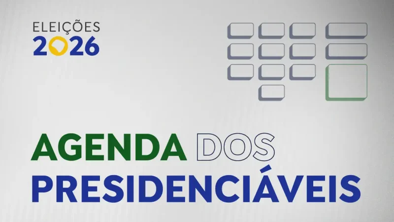 Veja a agenda dos candidatos à Presidência nesta quarta-feira