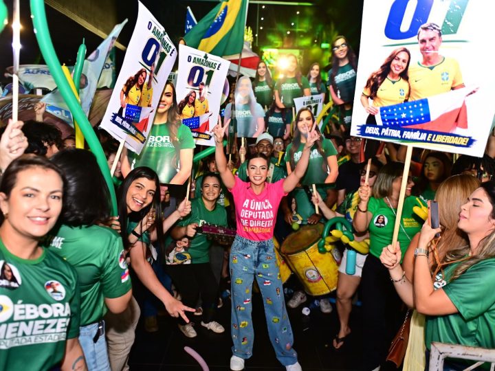 Débora Menezes é oficializada pelo PL-AM como candidata à reeleição à Aleam nas eleições de 2026