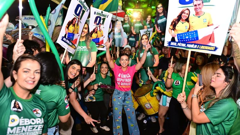 Débora Menezes é oficializada pelo PL-AM como candidata à reeleição à Aleam nas eleições de 2026