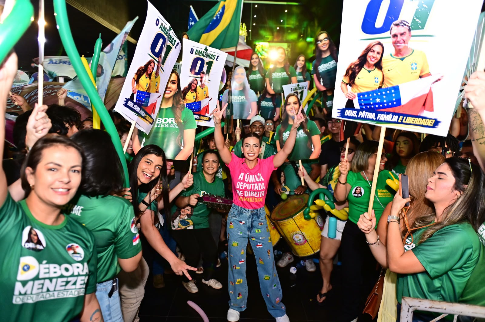 Débora Menezes é oficializada pelo PL-AM como candidata à reeleição à Aleam nas eleições de 2026